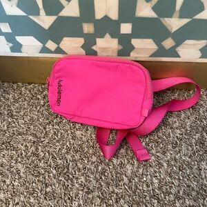 Lululemon Pink Mini Belt Bag